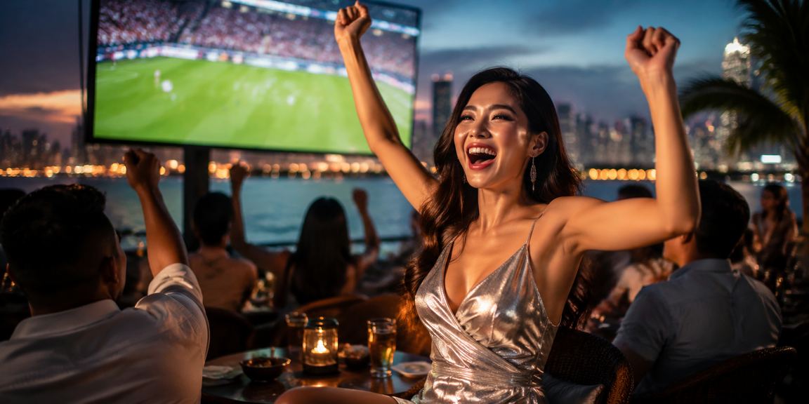Người hâm mộ bóng đá tại Sài Gòn theo dõi kèo V.League trên điện thoại